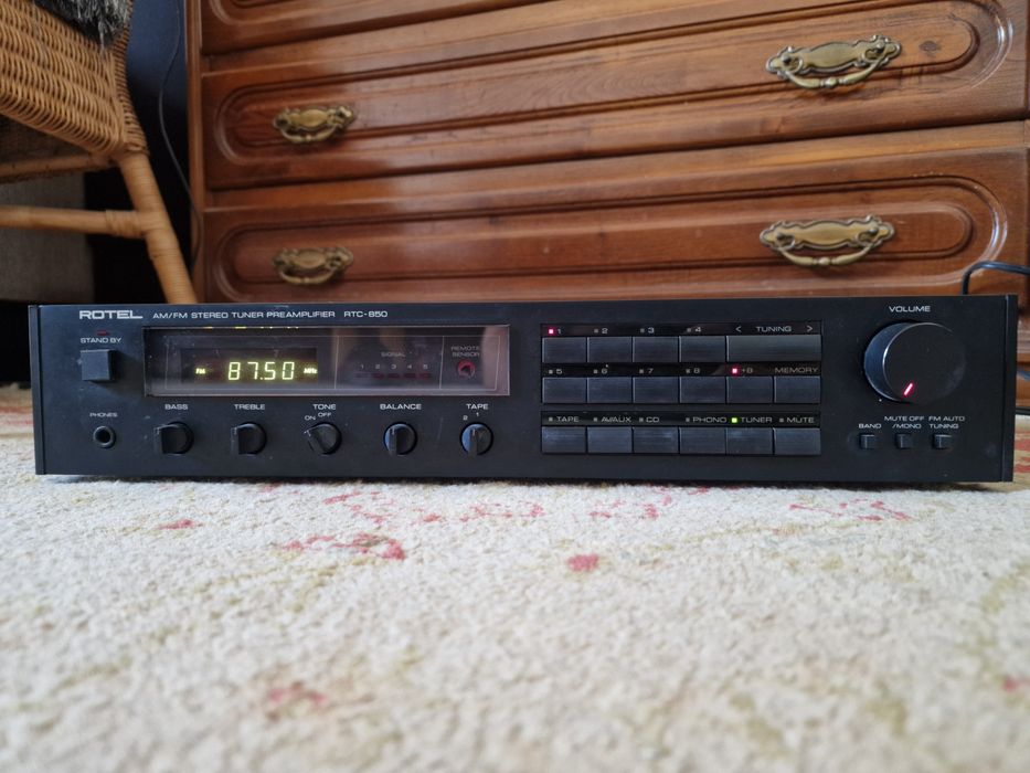Rotel RTC850. recetor