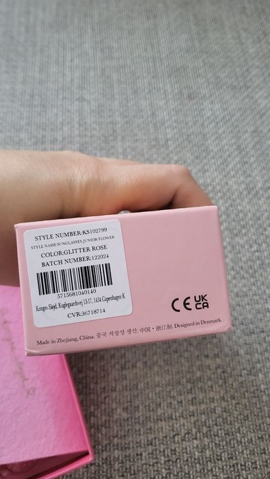 Okulary przeciwsłoneczne konges slojd dla dziewczynki nowe