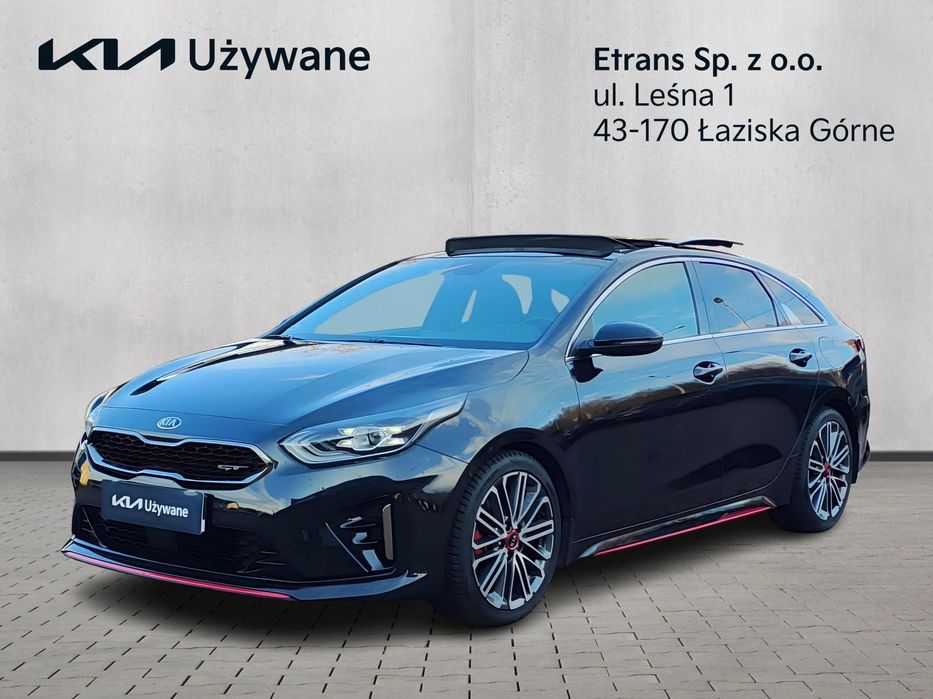 Kia ProCeed 1,6T-GDI 7DCT GT+PRE+TEC+AEB+PNS, Serwisowane ASO //Dealer Kia Etrans\