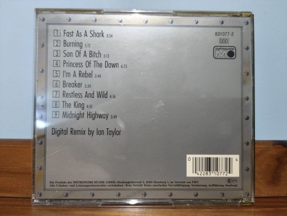 CDs de Metal/Rock ACCEPT