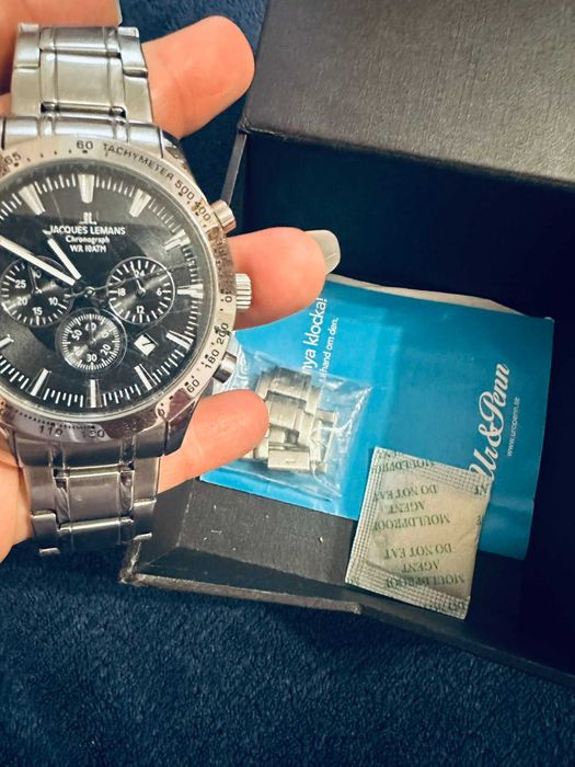 Годинник Jacques Lemans Chronograph. Оригінал! На жіночу руку