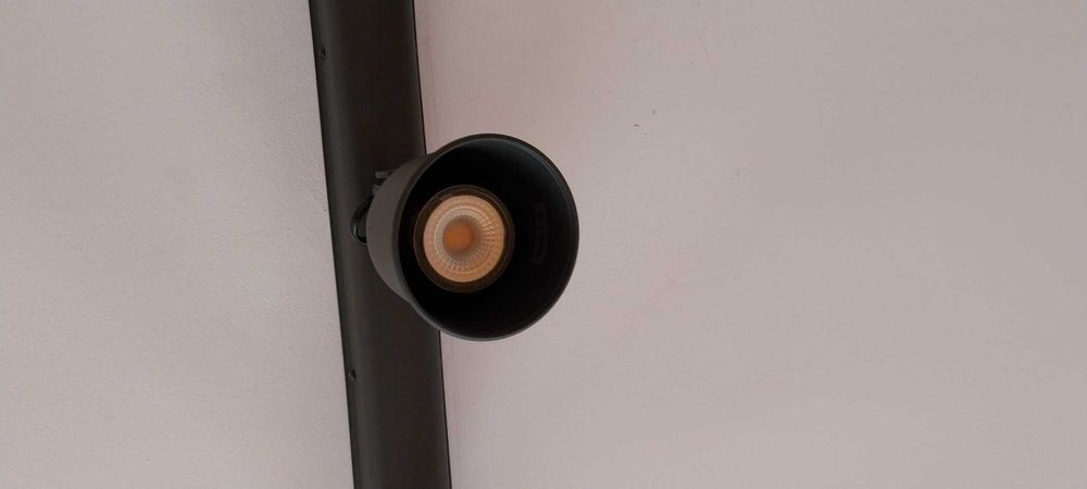 Candeeiro Tecto 3 projectores IKEA HEKTAR