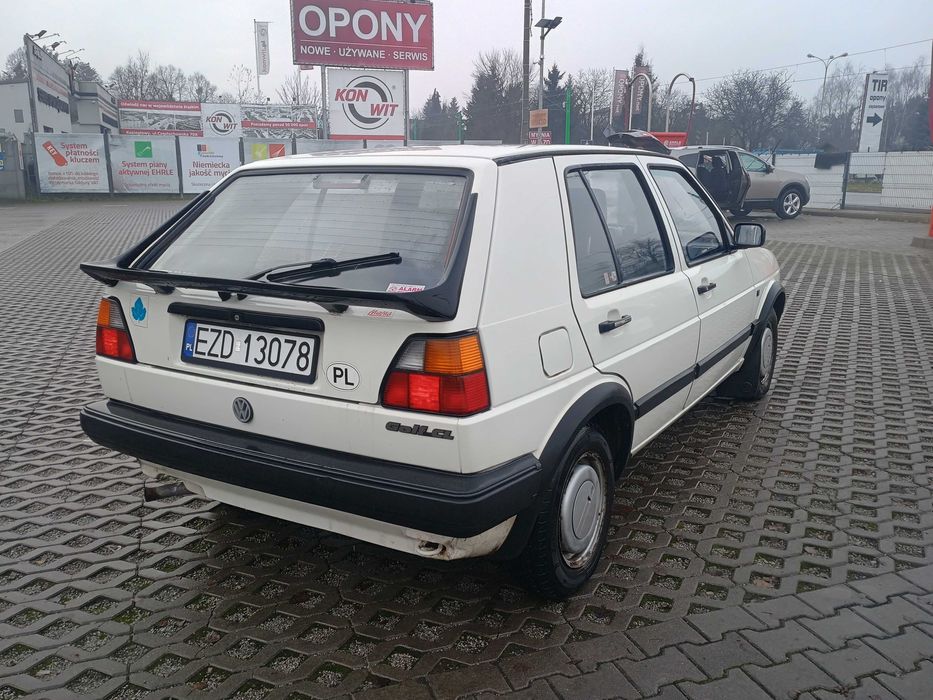 Vw Golf II 1,6D Automat oryginalny lakier 89r. Od nowości w rodzinie