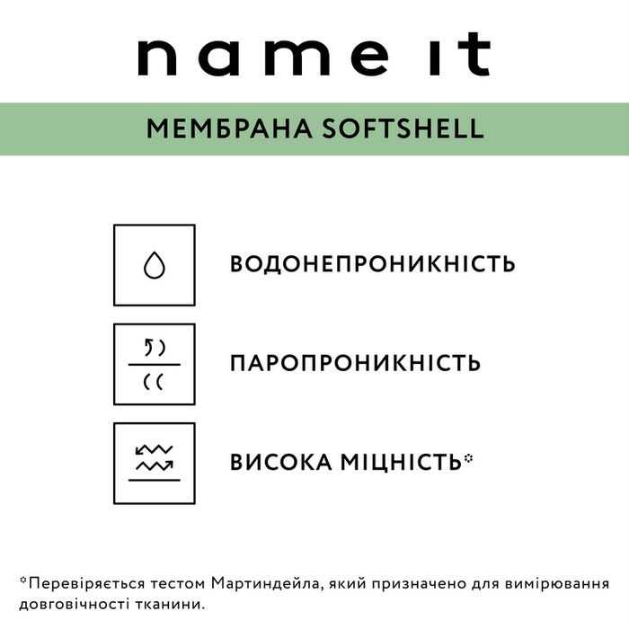 Name it куртка софтшел softshell 110
