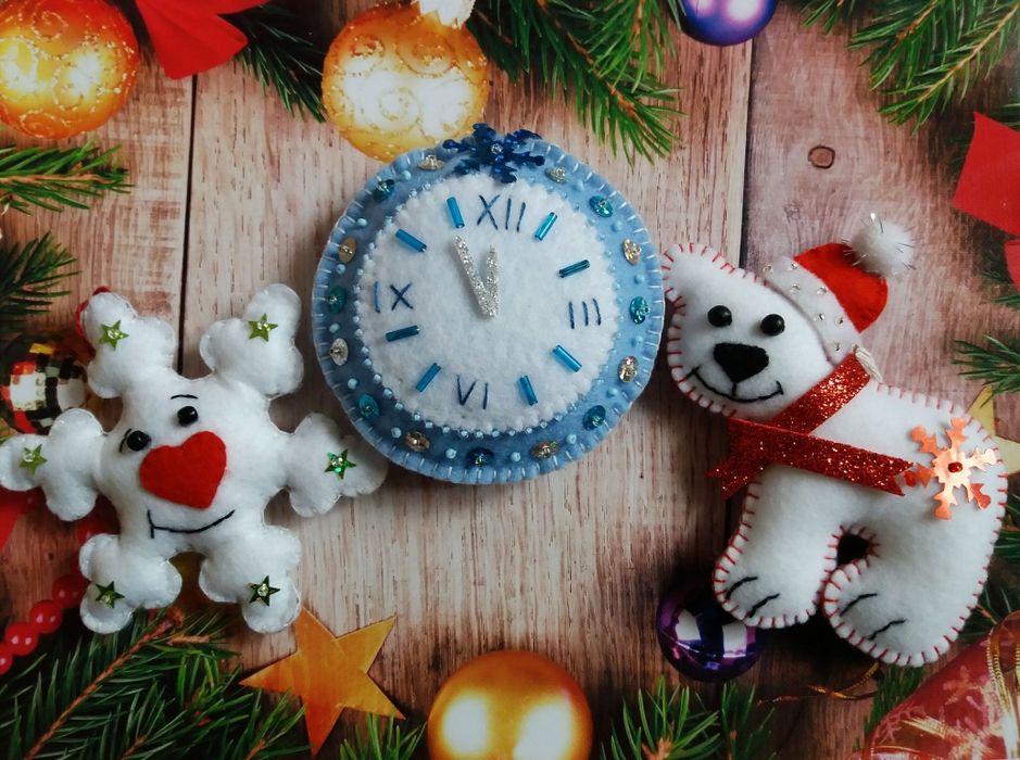 Игрушки из фетра