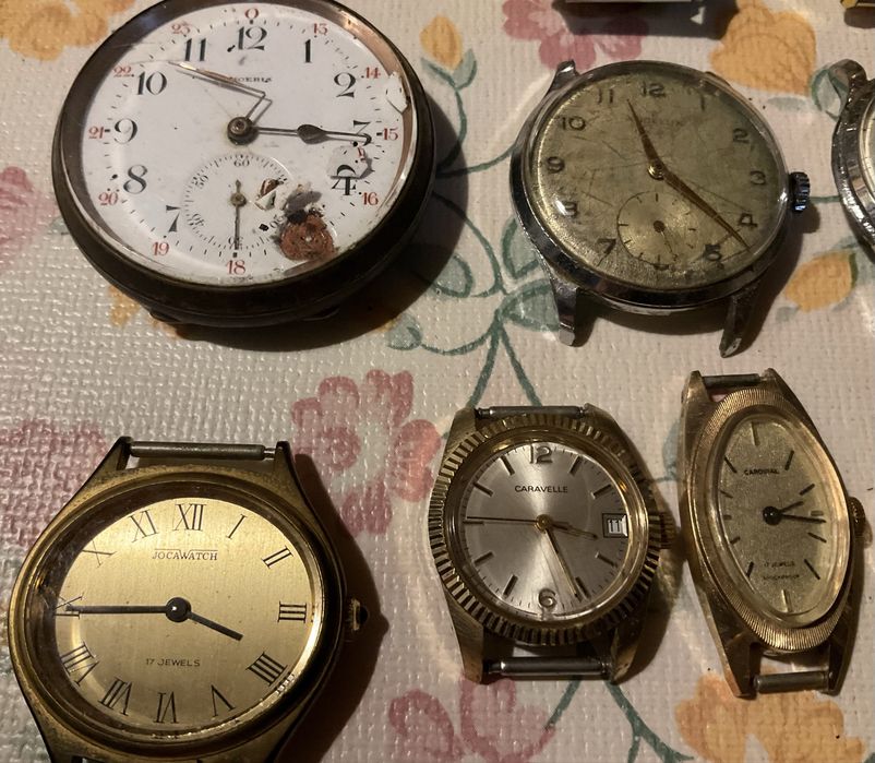 Lote de relogios para pecas ou restauro