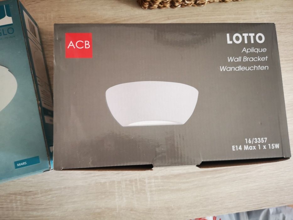 Plafon de Parede ACB LOTTO Matte Branco