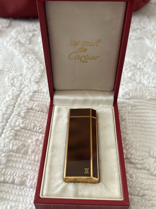 Isqueiro Cartier 1983 - Original , tudo incluido