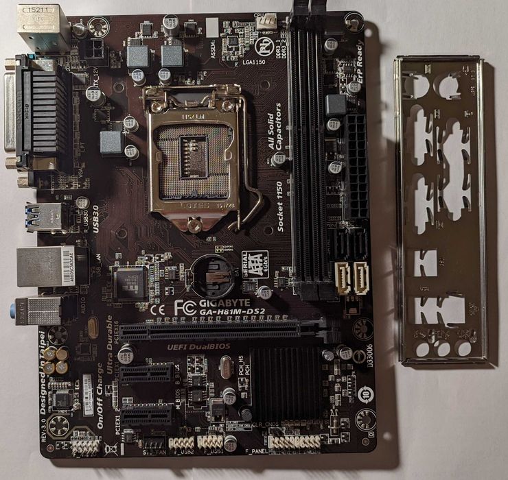 gigabyte ga h81m ds2 - купити комплектуючі для ПК - Ціна на OLX.ua