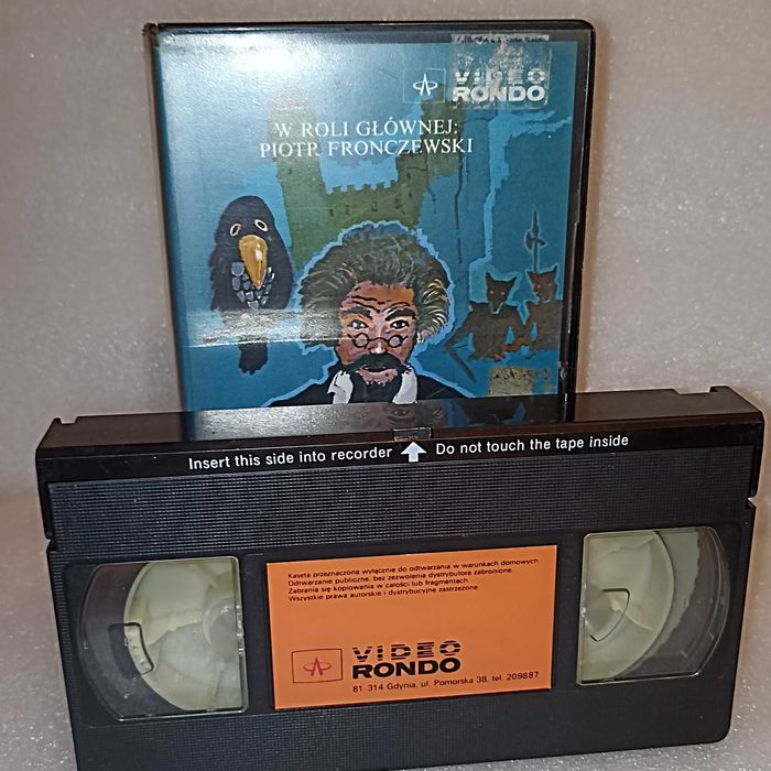 Kasety Akademia Pana Kleksa VHS Video Rondo