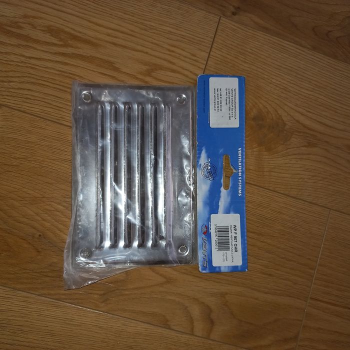 Osłona wentylacyjna z siatką 175×120