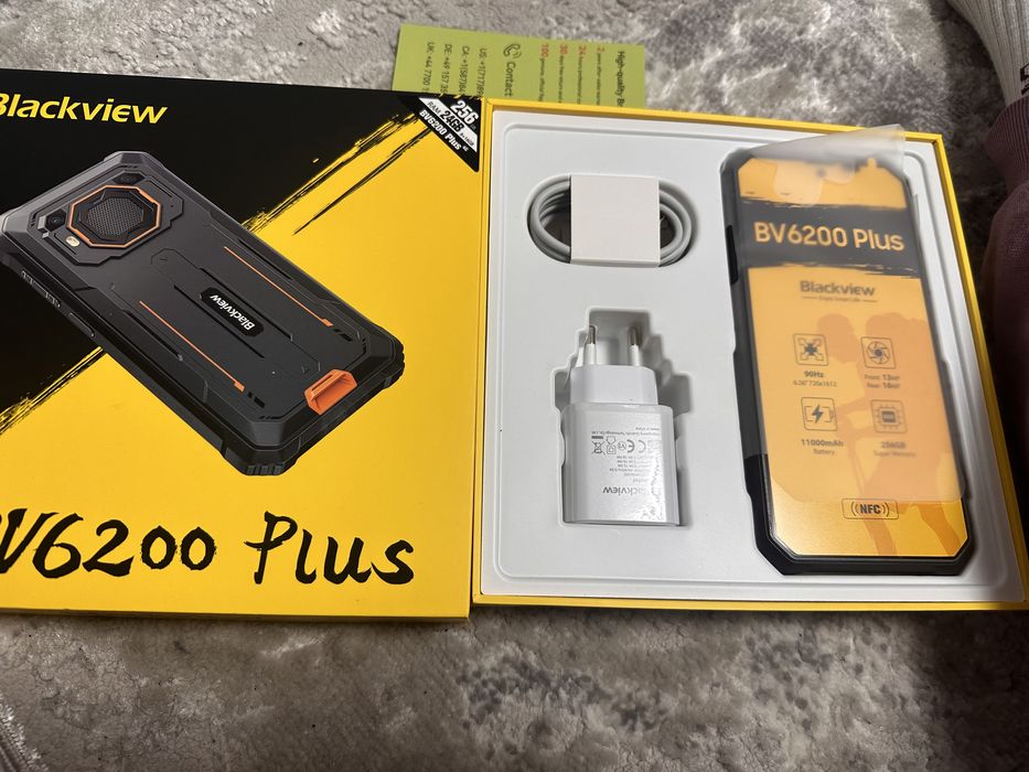 Смартфон Blackview BV6200 Plus 256gb