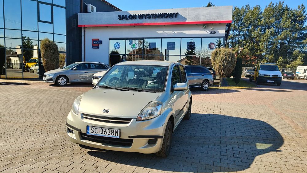 Daihatsu Sirion Bezwypadkowy  , stan techniczny bardzo dobry