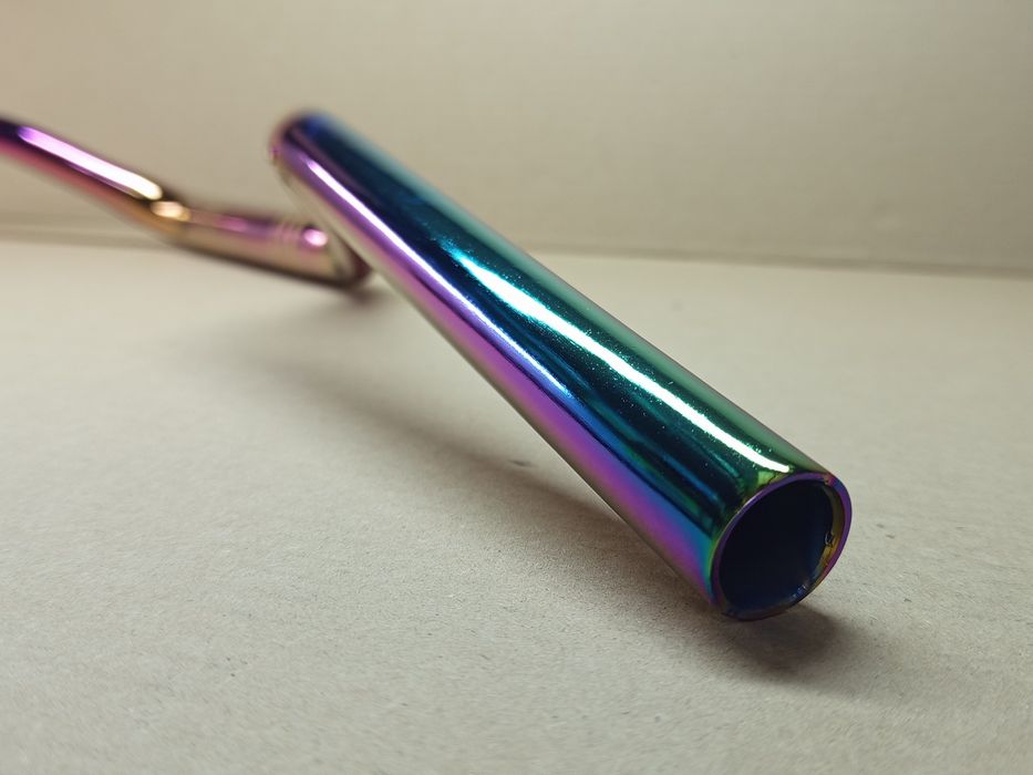 Кермо мото L770 d-22-28-22mm, h-110mm (сталь) плазма