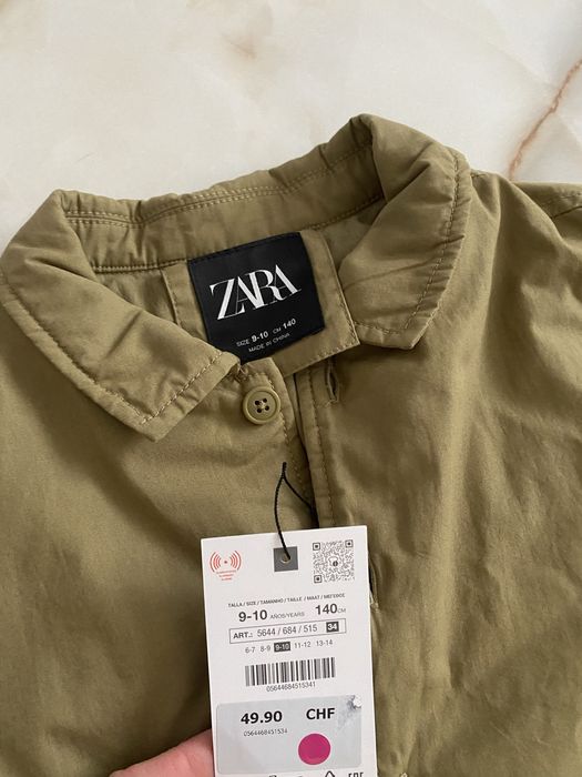 Куртка бомпер вітровка для хлопчика Zara 140/146  9-10 років