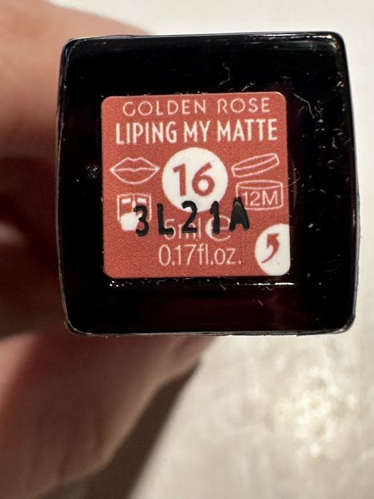 Golden Rose Liping My Matte Matowa Pomadka 16