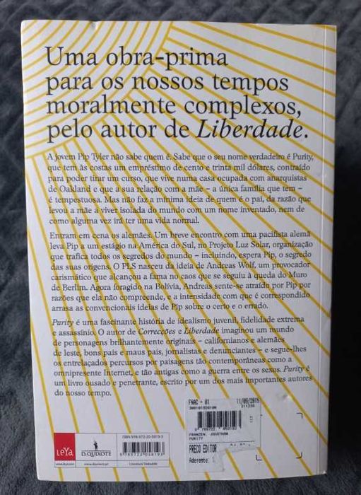 Purity - Jonathan Franzen