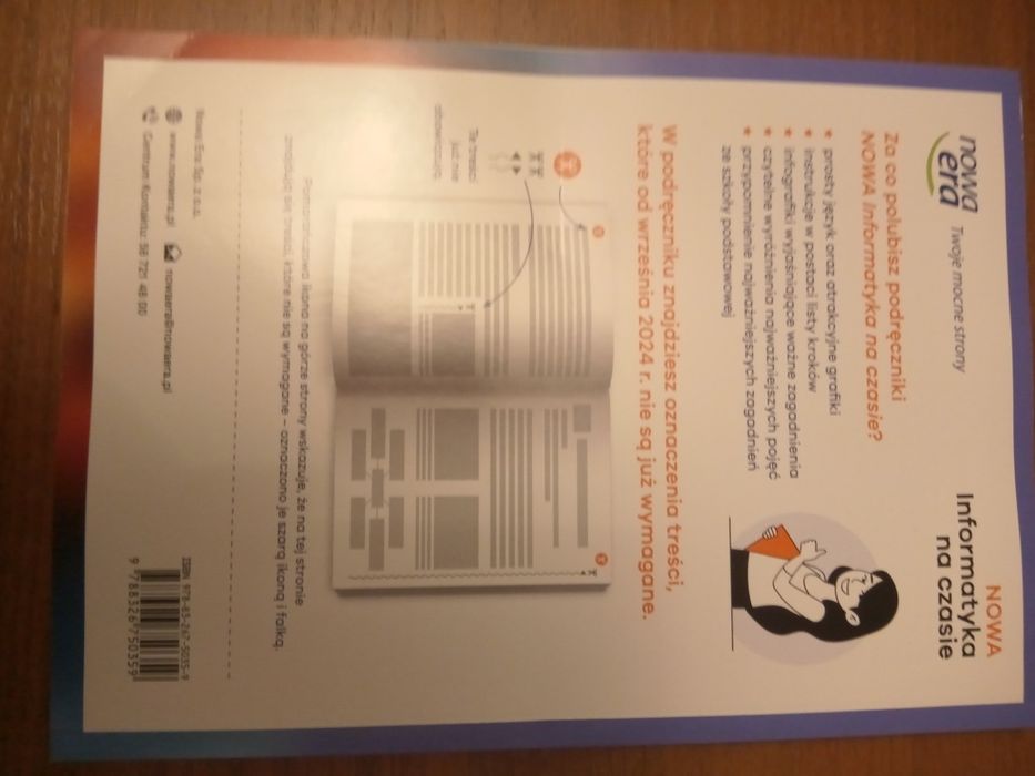 Nowa informatyka na czasie kl 1 liceum i technikum