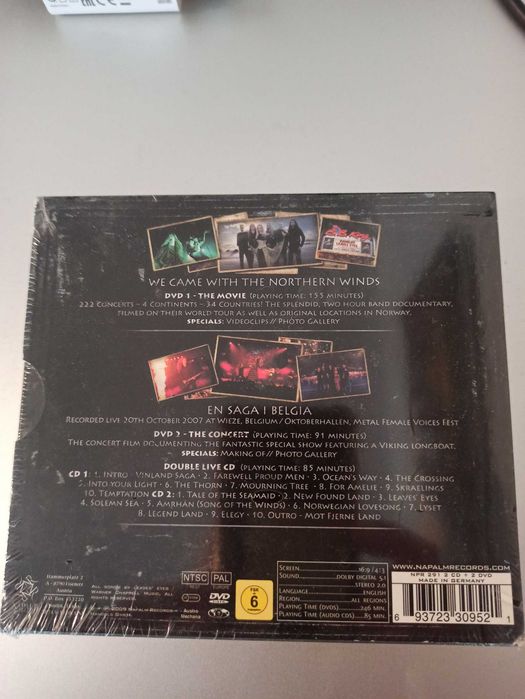 Płyty CD i DVD Leaves' Eyes: We Came With The Northern Winds/Saga