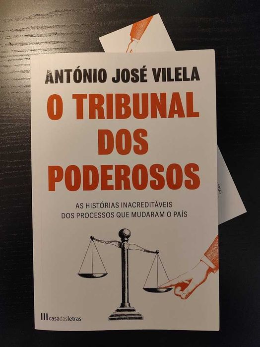 (Env. Incluído) O Tribunal dos Poderosos de António José Vilela