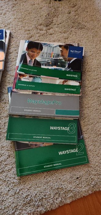 wallstreet institute livros de exercicios waystage e upper waystage