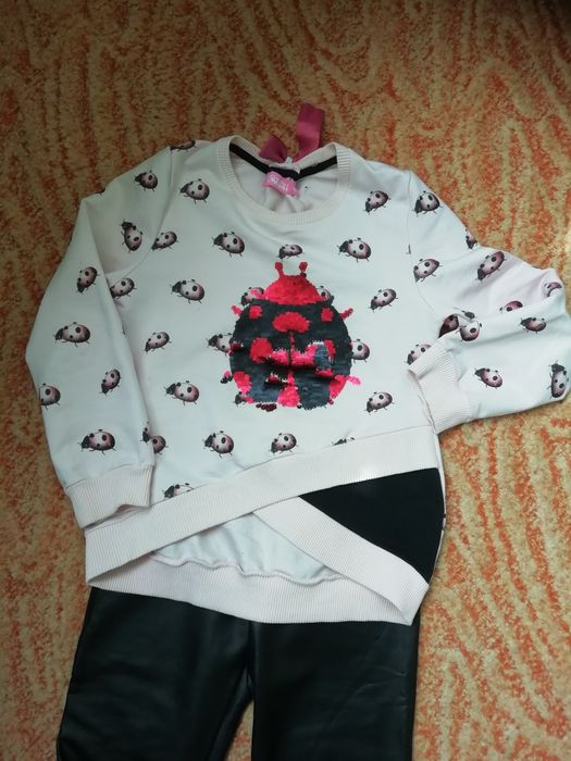 Кофта реглан світшот 8-9 років