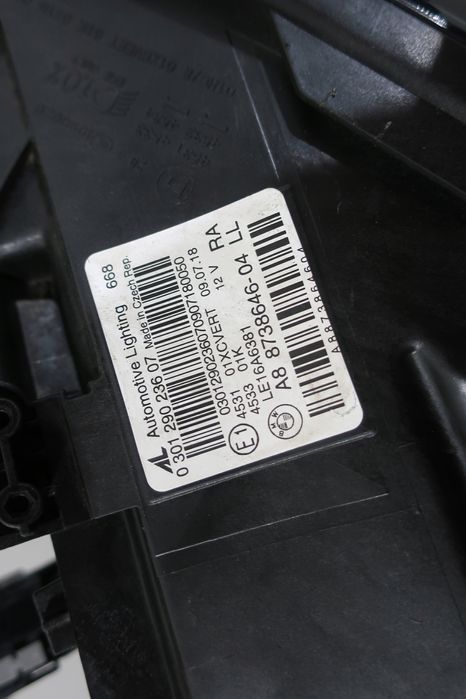 lampa przód prawa bmw 2 f45 f46 lift adaptive led