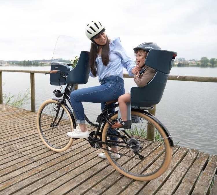 Fotelik rowerowy tylny BOBIKE MAXI TOUR EXCLUSIVE na tył