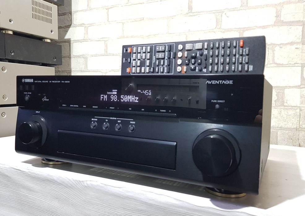 7.1AV Преміум ресивер Yamaha RX-A830, 7х160Вт,4K,HDMI,AirPlay,Flac