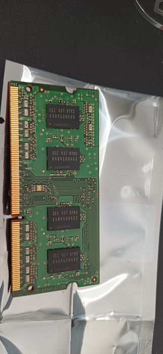 Pamięć sodimm 4GB Samsung DDR3 low v. 12800S