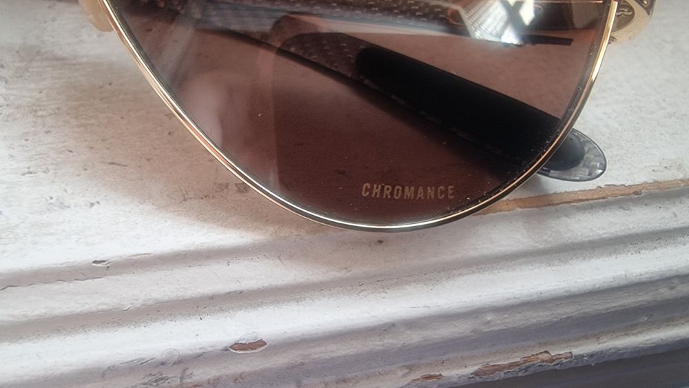 Oculos amarelos da ray ban polarizados cromance
