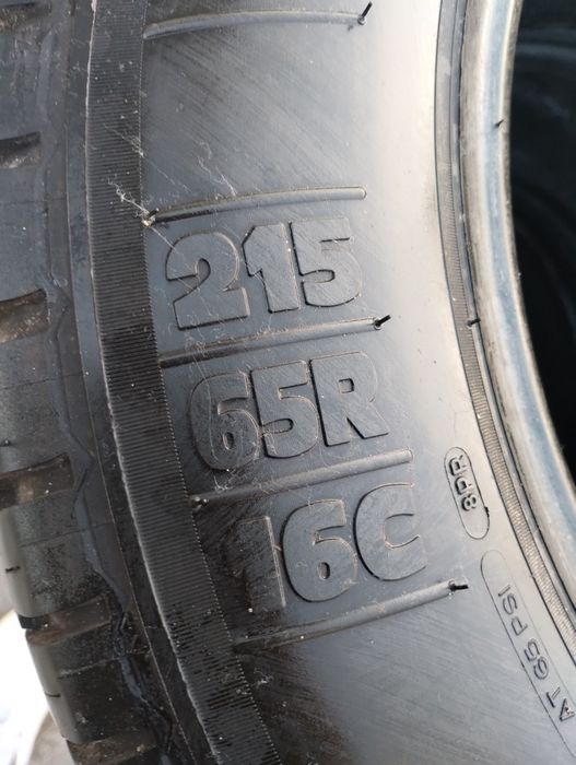 Opony kleber transpro 215.65.16C 2022rok! Jak nowe