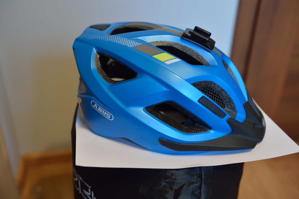 Kask rowerowy ABUS L (58–62 cm) z lampką LED