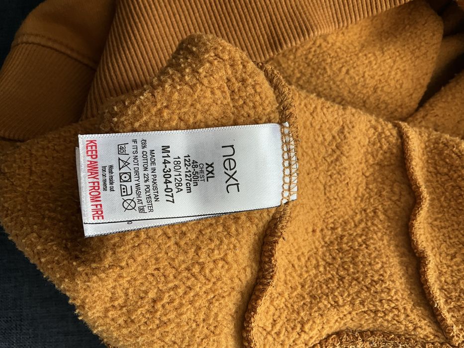 Bluza kangurka z kaputrem.  Next.  2XL. Super
