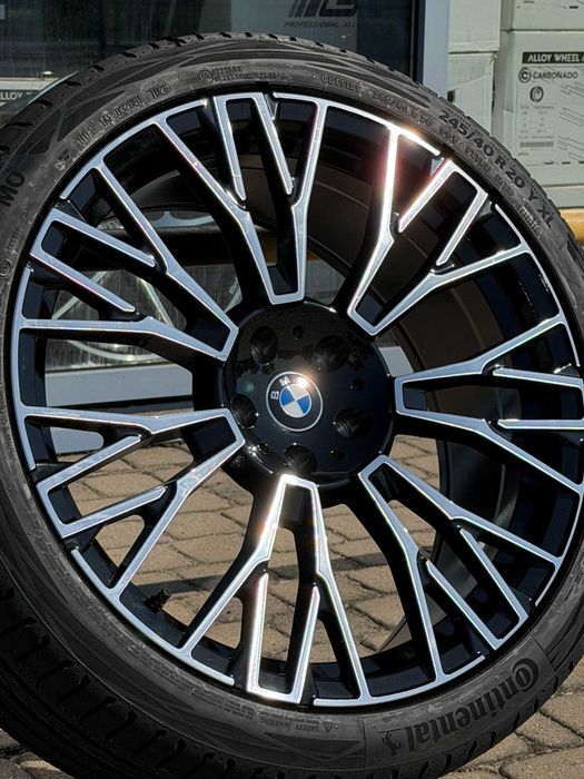 Nowe koła 20 cali BMW X3 G45 G48 czarno srebrne