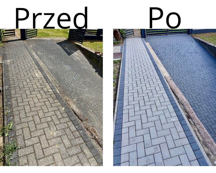 Mycie i malowanie dachów, kostki brukowej i elewacji – fachowo!