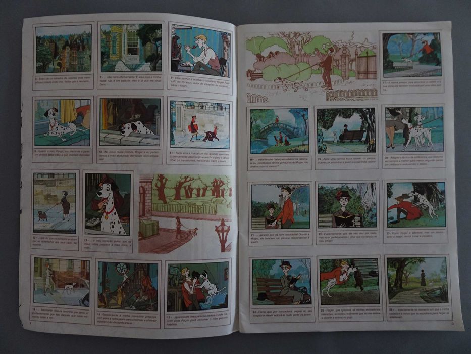 Caderneta de cromos completa - Os 101 Dálmatas - Panini - Agência Portuguesa de Revistas