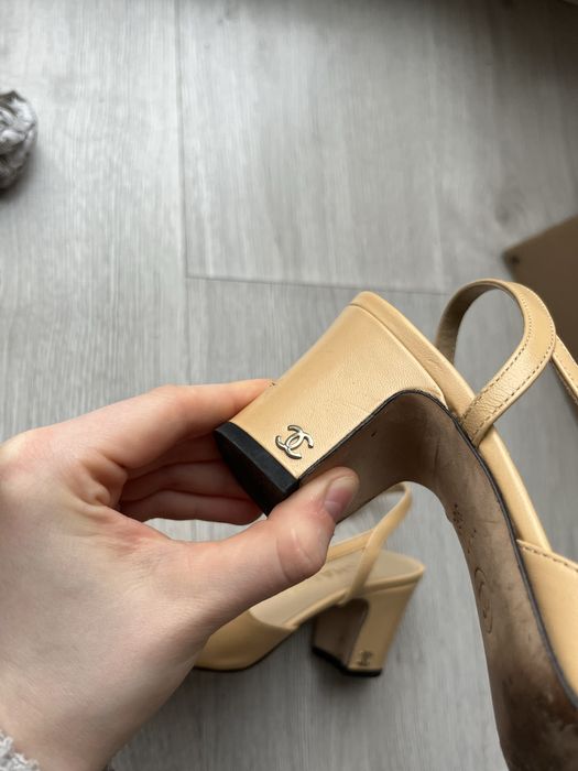 Slingback chanel rozmiar 36