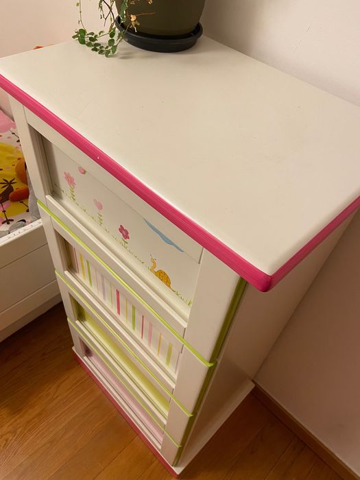 Cómoda para criança Oficina Rustica