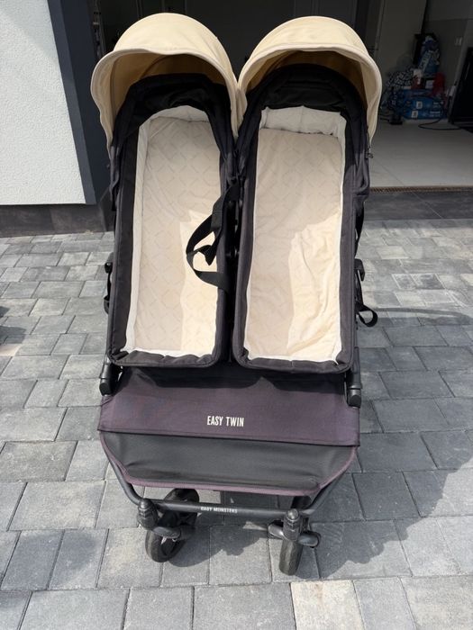 Коляска 2 в 1 для двійні Baby Monsters Easy Twin Light 3S
