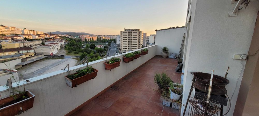 T3 perto do centro de Braga, com grande terraço e vistas deslumbrantes