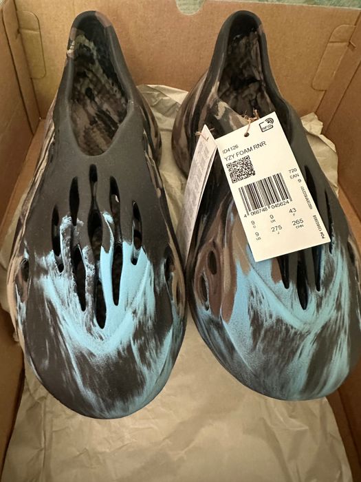 Adidas Yeezy Foam Rnr MX Cinder 43