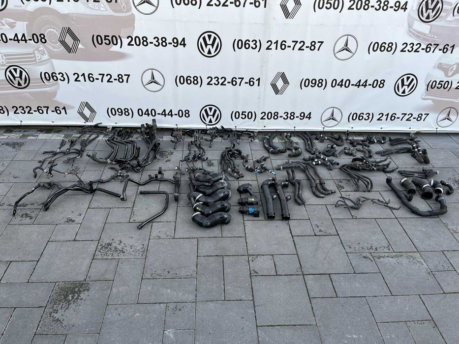 Патрубки трубки AUDI A3 GOLF VII PASSAT Tiguan 5q0121619D 5Q0129635