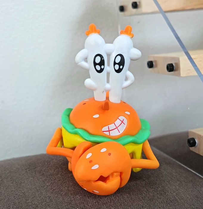 Figuras de hambúrguer do Bob Esponja (6 peças)