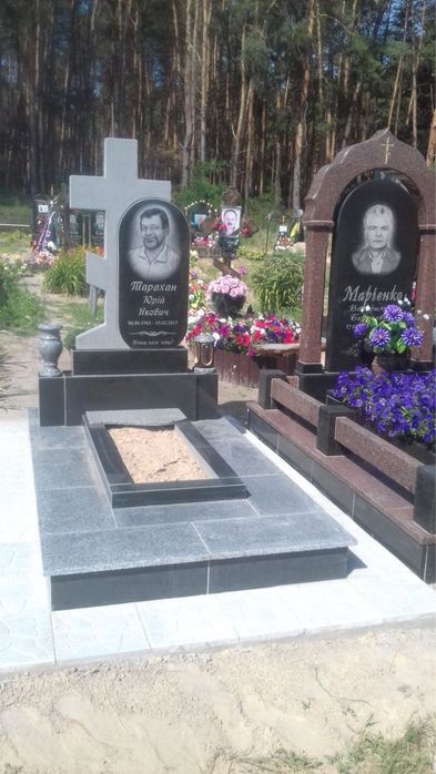 Вироби з граніту. Пам’ятники