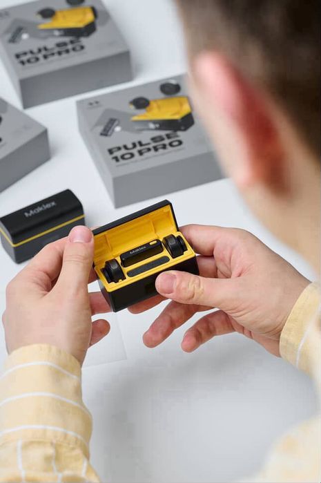 Бездротовий мікрофон Maklex pulse 10 pro