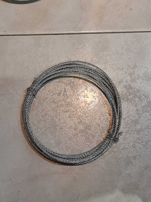 Cabos aço galvanizado/PVC