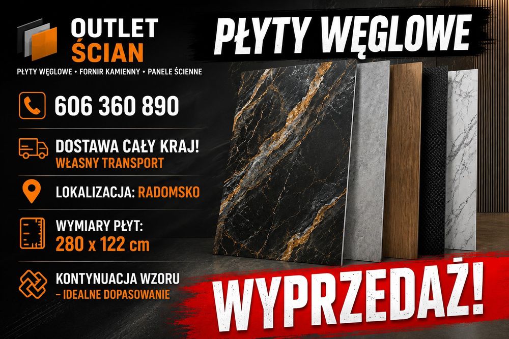 PANEL Ścienny Płyta węglowa różne wzory !WPC PVC 280x122  Łatwy montaż