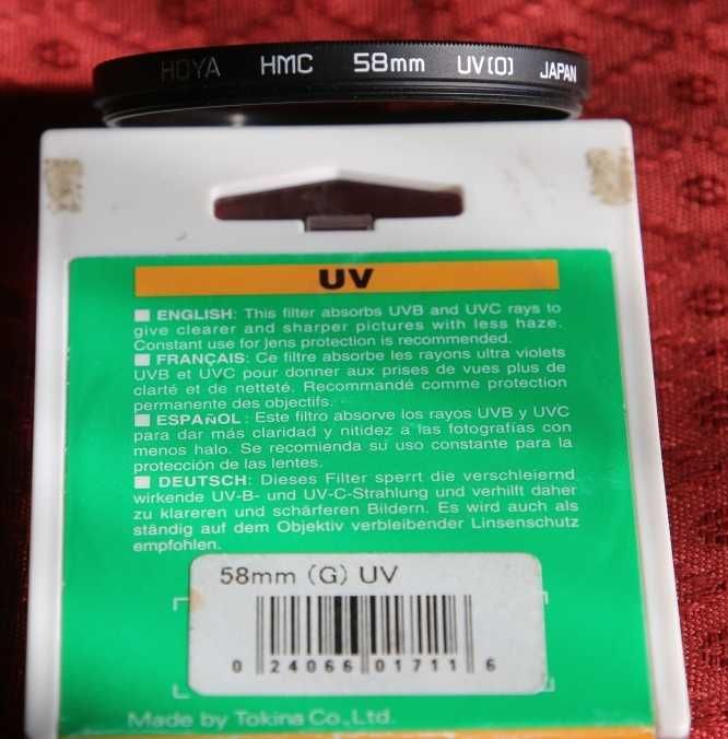 Filtros Kenko 72mm Pro 1D e HOYA 58mm HMC [0]