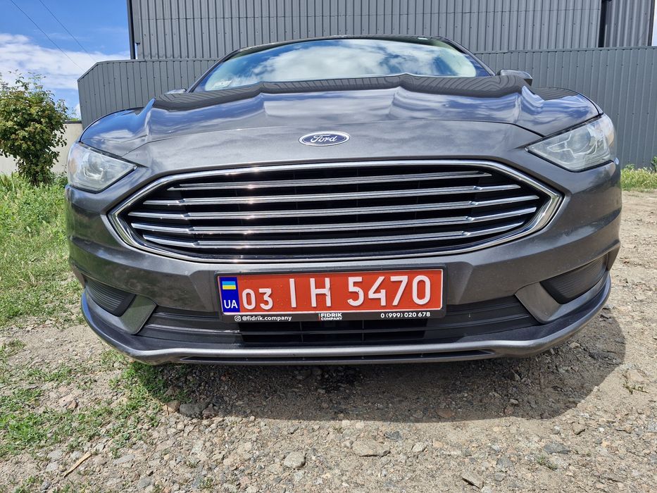 Кузовні запчастини Ford Fusion 2018 рестайл Код фарби J7 сірий
